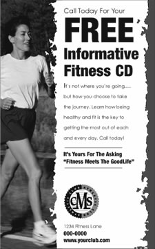 CD ad B/W