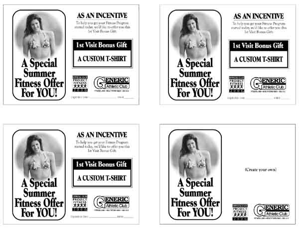 1st visit incentive cards