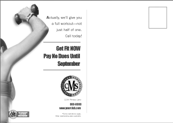 Sm Post 1 card -back