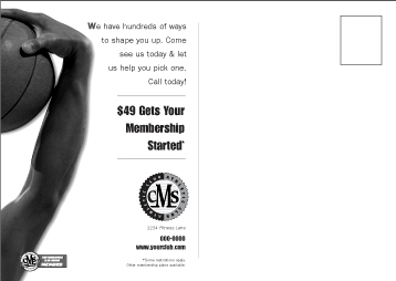 Sm Post 1 card -back